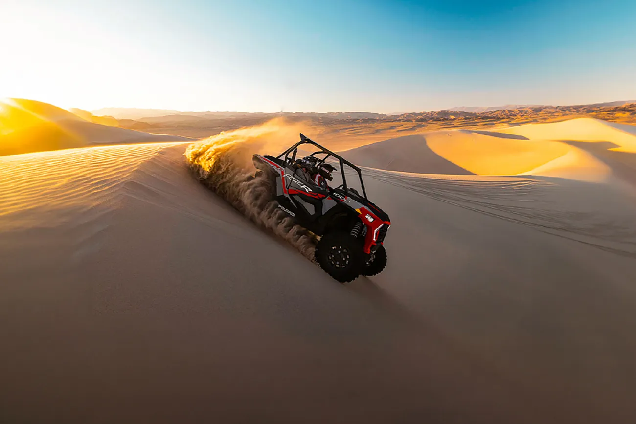 Dune buggy Dubai — red sand action